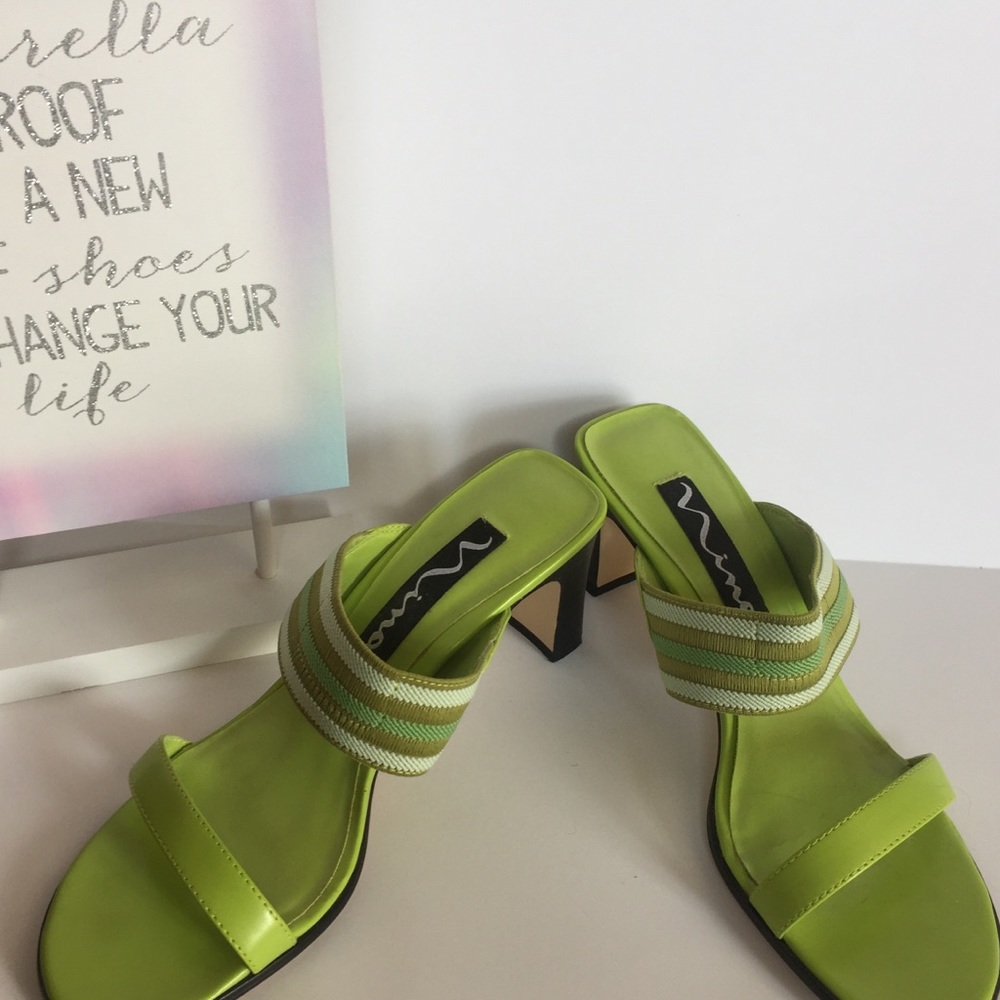 Nina. Strappy Heels size 8 1/2M.
